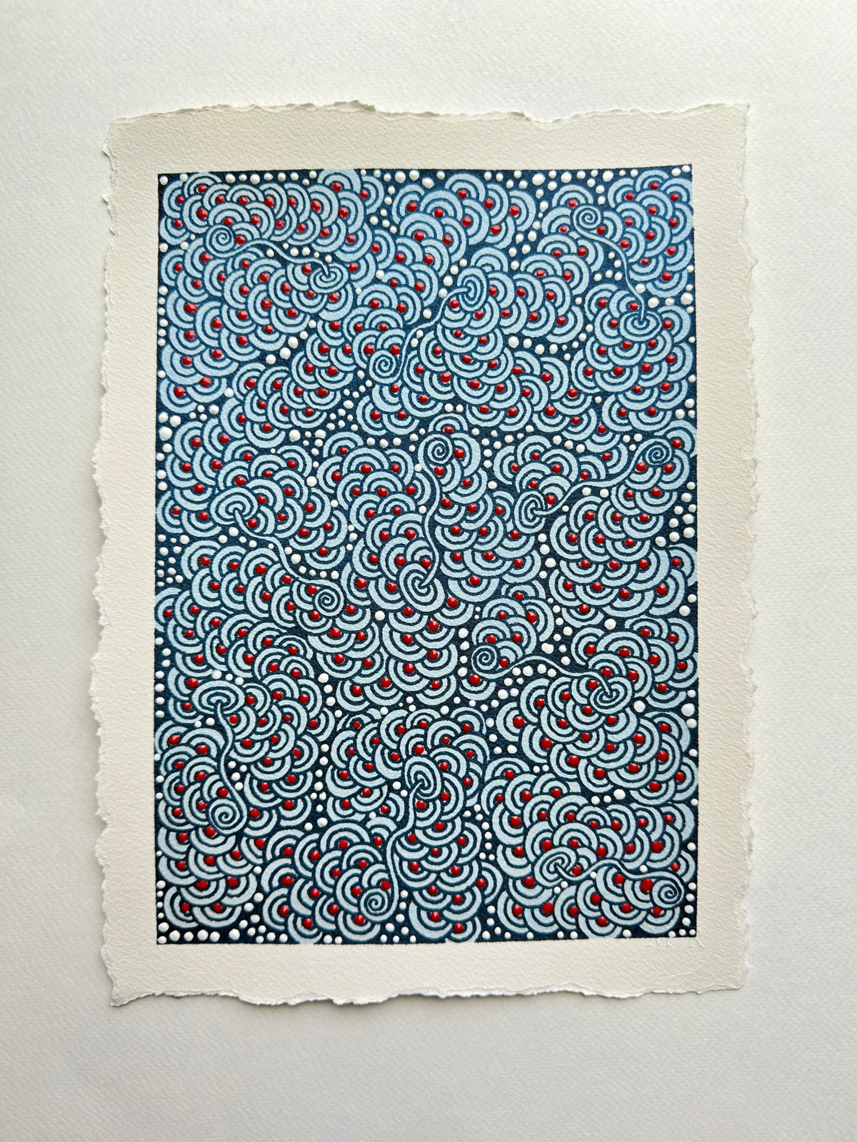 Infinite Waves Blue I