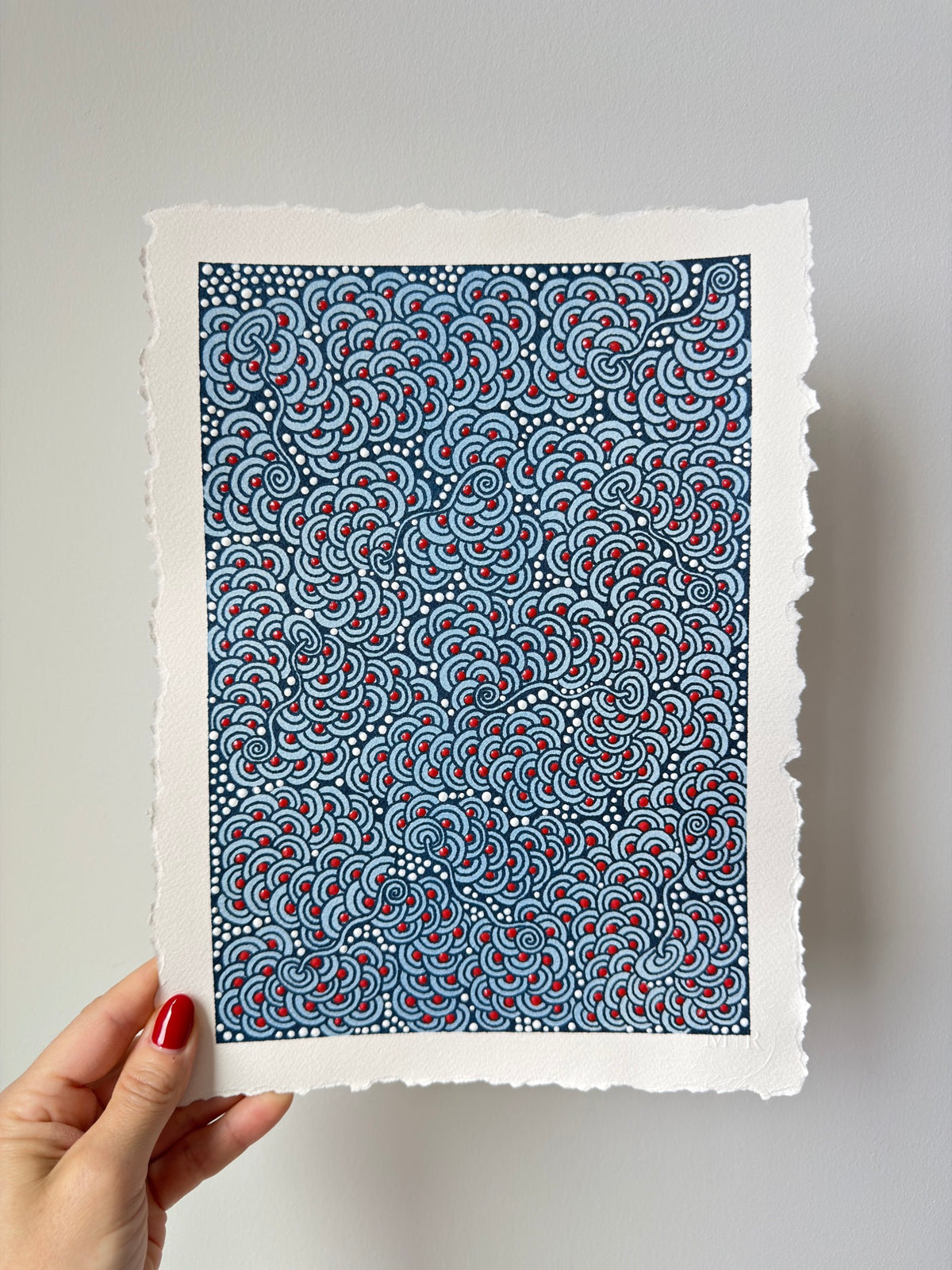 Infinite Waves Blue III