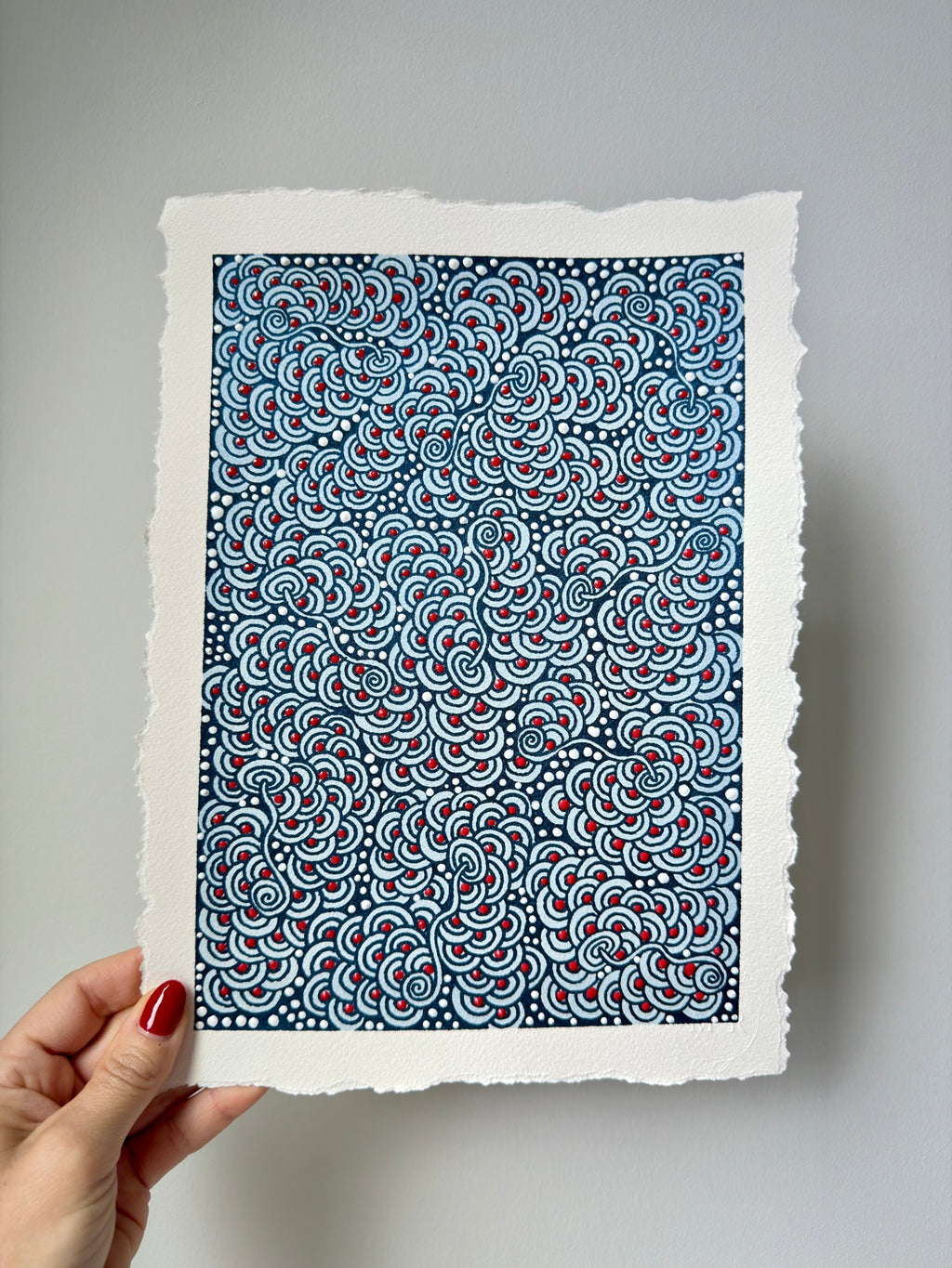 Infinite Waves Blue I