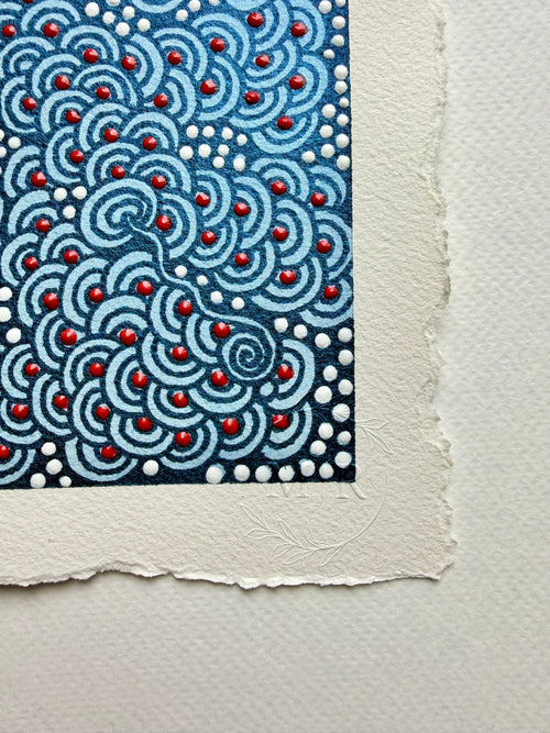 Infinite Waves Blue II