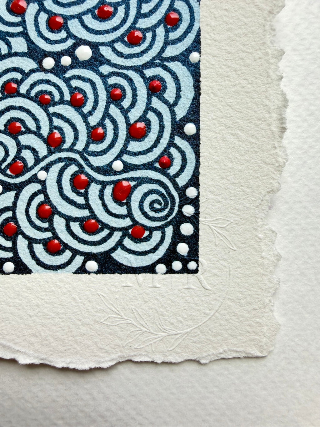 Infinite Waves Blue I