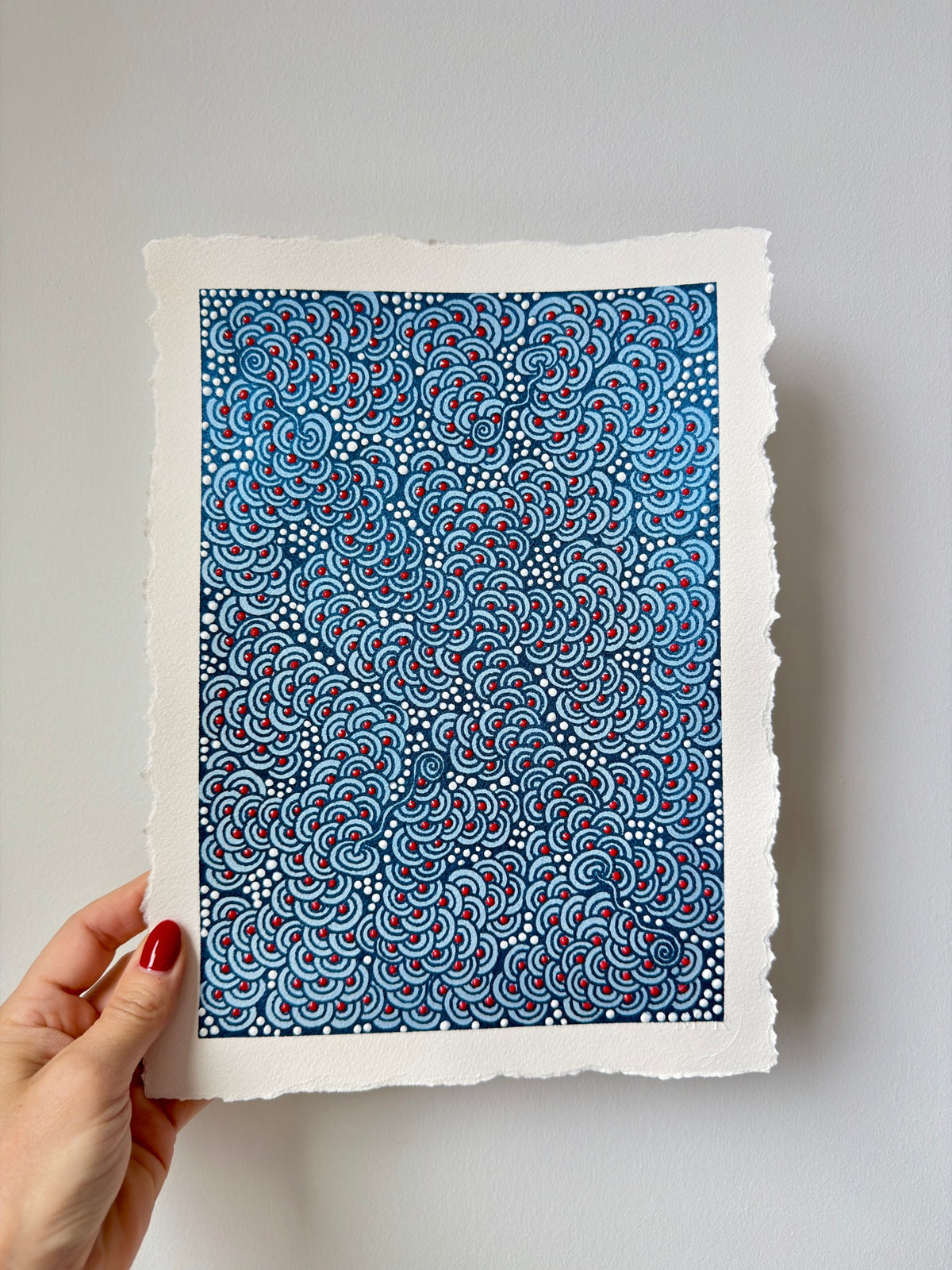 Infinite Waves Blue II