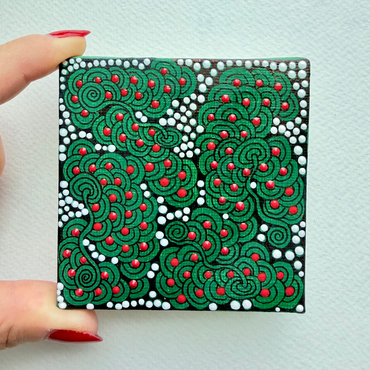 Mini Canvas Emerald Green