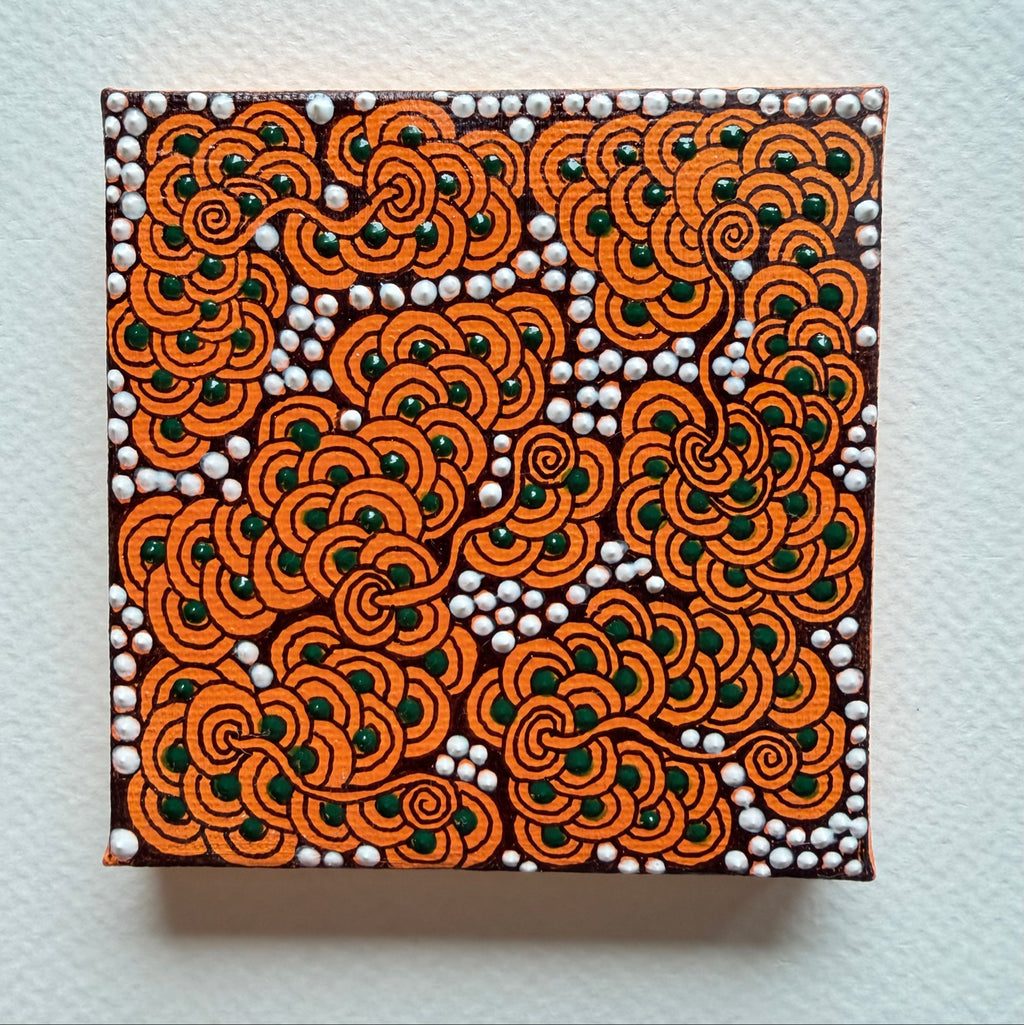 Mini Canvas Orange