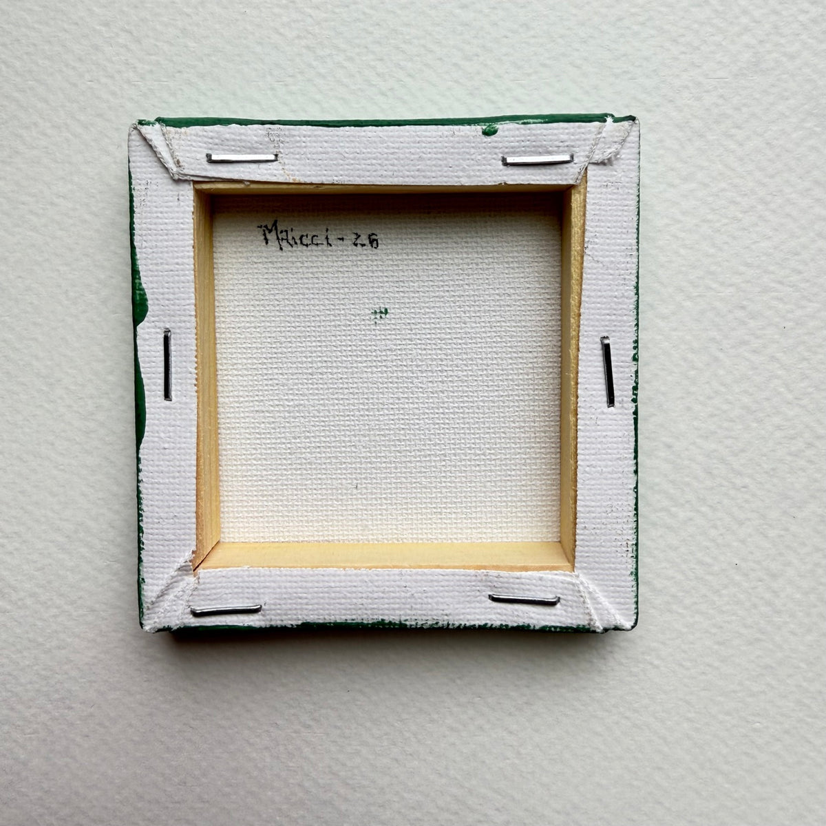 Mini Canvas Emerald Green